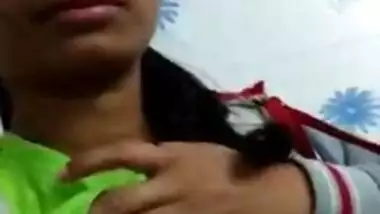 Hairy pussy girl teases loverâ€™s mood by exposing private parts