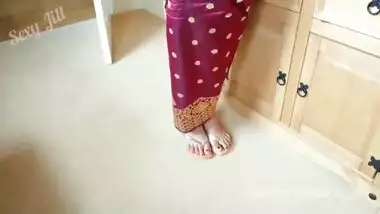 Newly married young virgin indian maid molested and to fuck her boss - hindi porn sex movie POV Indian