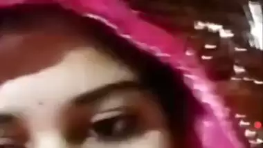 Beautiful lips Bengali girl showing boobs and pussy