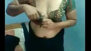 Cheating Indian auntie affair with office colleague