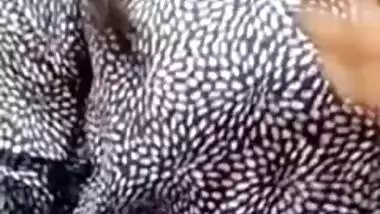 Beautiful girl showing