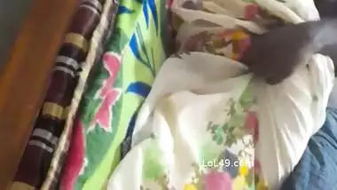 Tamil aunty boob sucking and pussy fucking by bald guy