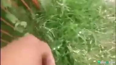 Outdoor sexy school Tamil girl caught has sex with BF, Desi mms sex