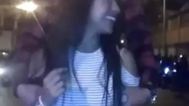 Desi Girl Unwilling Pull Ups of Top To Show Her Boobs To Friends…Hot Boobie