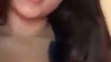 Sexy IT babe enjoys video call sex with her horny colleague