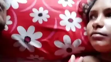 South Indian man eats his lover’s boobs before sex