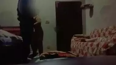 Desi Bhabhi has XXX sex with the loved man in her dirty dorm room