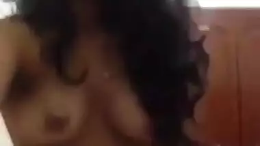 Jaipur girl cutest Alpana self recording nude video for BF by him