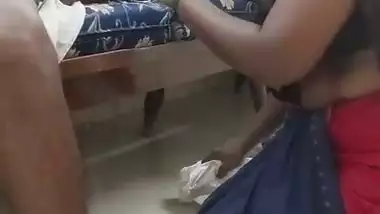 Owner and his friend’s Tamil sex video with a maid