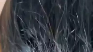 Man gets a Tamil blowjob from a Chennai girl and pees on her