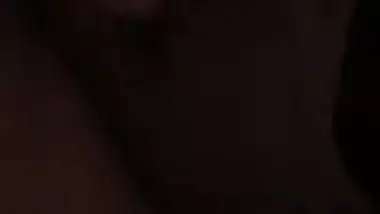 Husband pressing wife boob before sex at home viral MMS