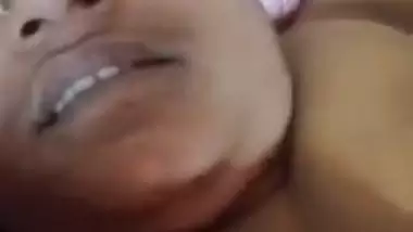 Kinky husband and big boob wife record their village porn