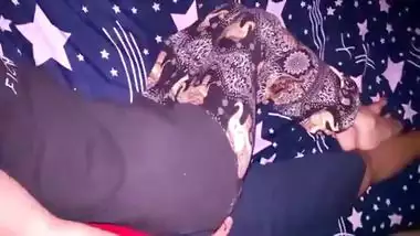 Bhabhi came to brother-in-law's room and got fucked all night