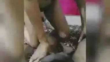 Desi Legal age teenager cutie giving cook jerking to boyfriend in inward wears