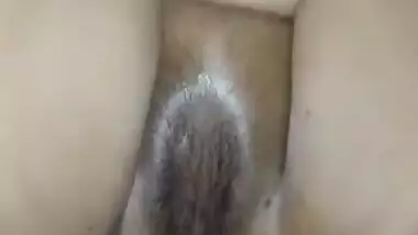 Sexy Desi XXX wife gets her fat pussy fucked hard by hubby MMS