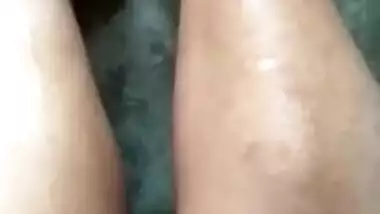 Telugu Village horny girl showing her sexy legs