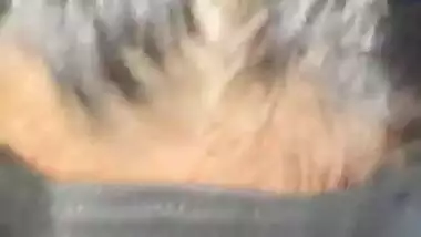 A girl fucking in a hotel room in an Indian MMS porn