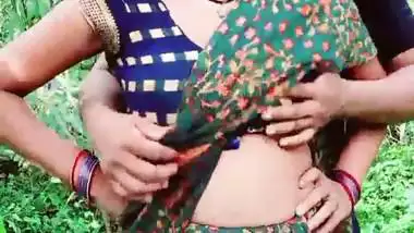 Wild Bhabhi’s outdoor desi sex video with her Devar